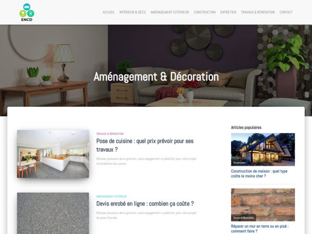 Blog encd, maison et décoration