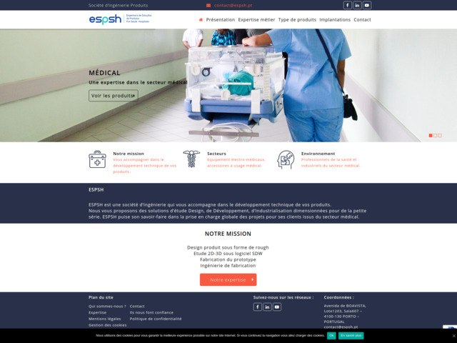 Espsh entreprise d'ingnierie mdicale