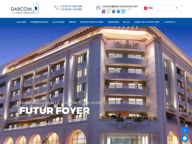 Annonces d'immobilier neuf en tunisie