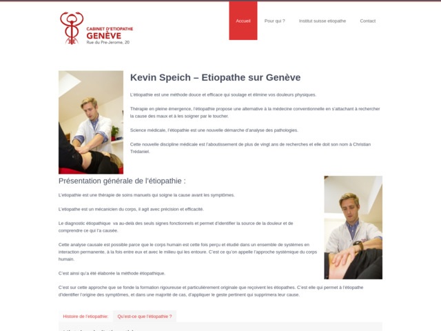 Cabinet d'étiopathie - Genève - Suisse