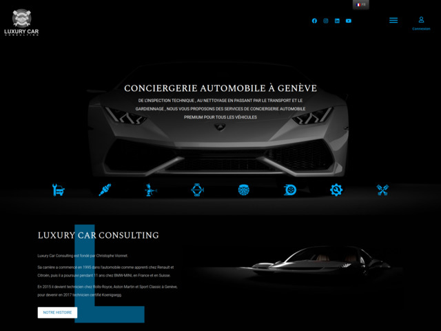 Conciergerie automobile de luxe à Bons-en-Chablais-France