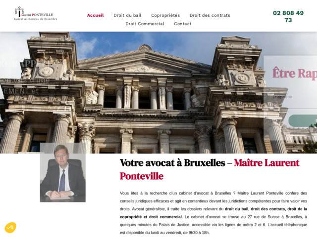 Laurent ponteville: avocat à bruxelles