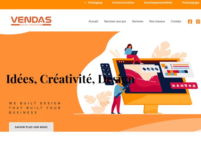 Vendas print agence de communication et de conception graphique