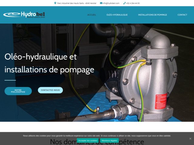 Equipements olo-hydrauliques et systmes de pompages industriels