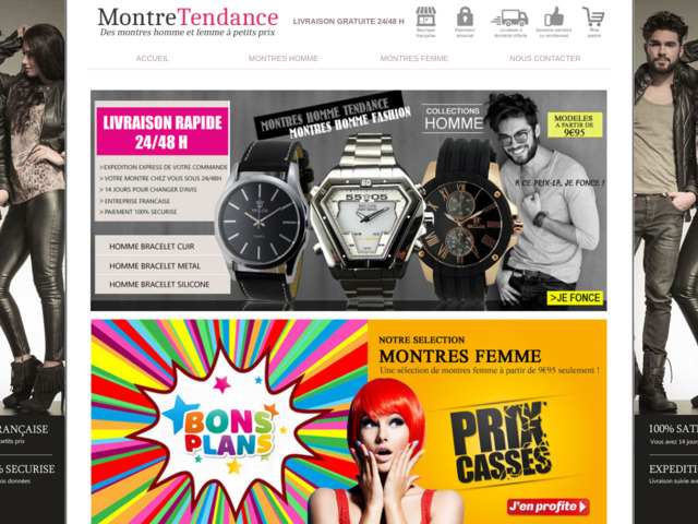 Montres pas cher pour homme et femme