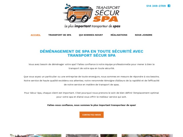 Transport de spa