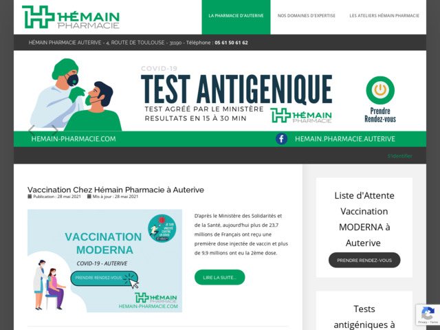 Hémain Pharmacie Auterive