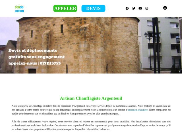 Conso-lution : entreprise de chauffage