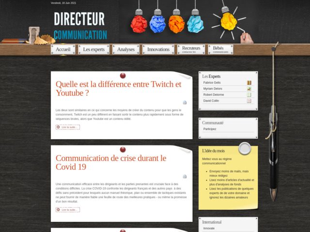 Directeur-communication