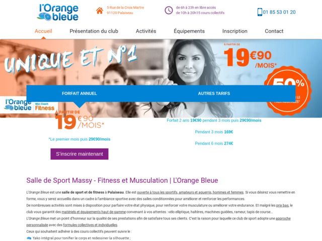 Salle de musculation à Massy