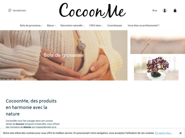 Cocoonme, vente de bolas de grossesse