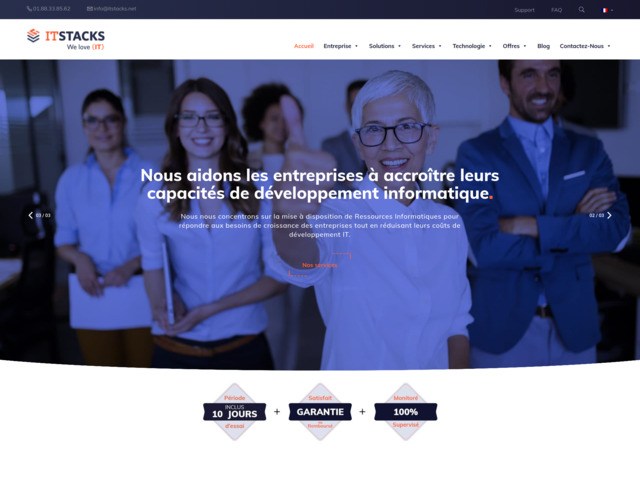 Votre partenaire en externalisation informatique