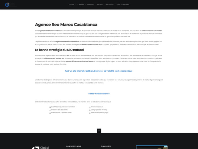 Agence SEO Maroc