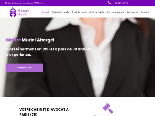 Avocat en droit du logement à Paris, Maître Muriel Abergel