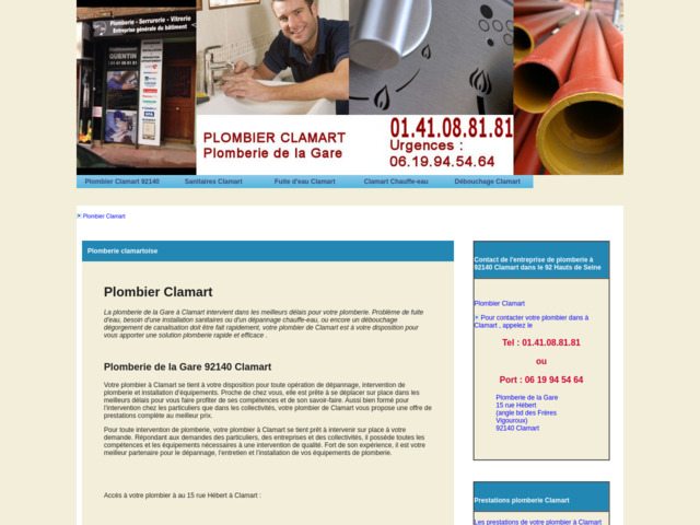 Plombier 92140 Clamart