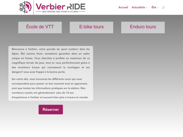 Des activits toute l'anne en Suisse avec Verbier Ride