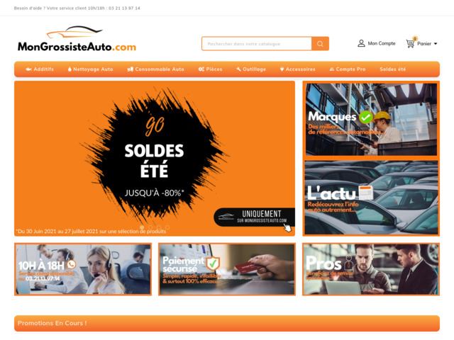 Mongrossisteauto.com | Produits auto et outillage