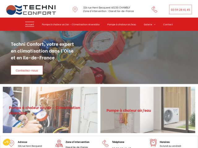 Installation de pompe  chaleur aireau dans l'oise