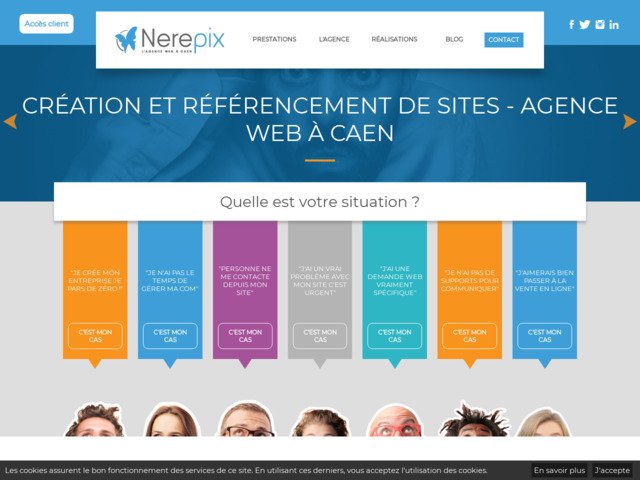 Nerepix - Conception de sites web professionnels en Normandie
