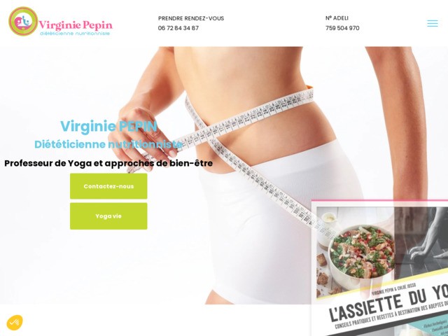 Coach de yoga  domicile, virginie ppin