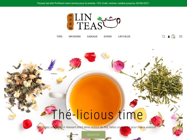 Meilleur th de Chine sur Lin Teas