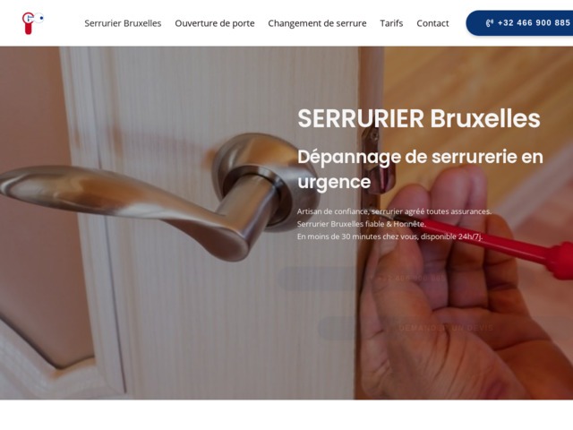 Serrurier Bruxelles
