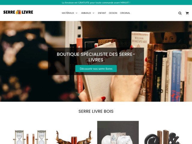 Décorez vos étagères et vos livres avec des serre-livres