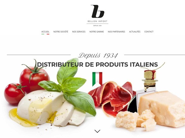 Distributeur de produits italien
