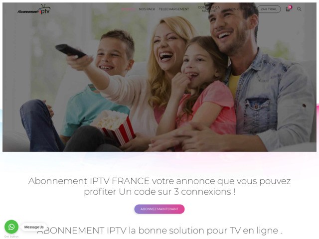 Abonnement IPTV France