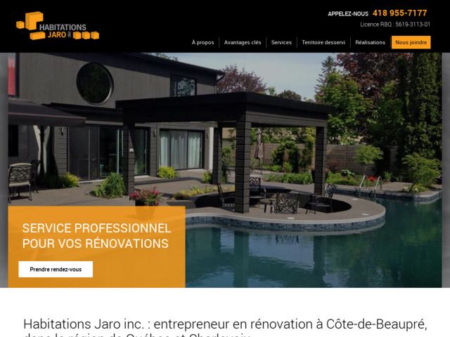Habitations jaro inc. - entrepreneur en rénovation à charlevoix