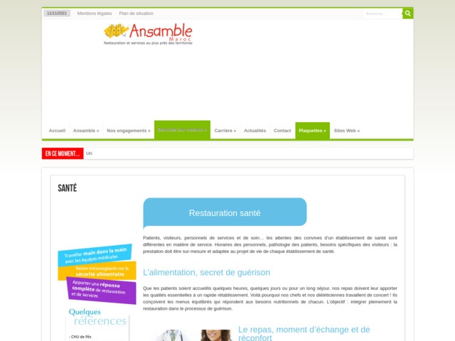 Entreprise de la restauration collective  Casablanca au Maroc | Ansamble-M