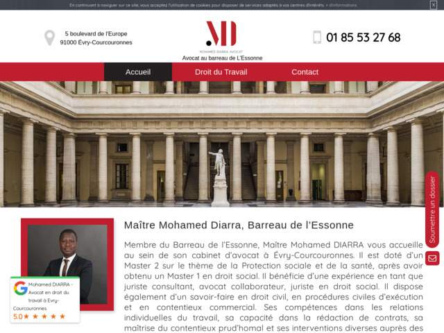 Avocat au barreau de l'Essonne (91)