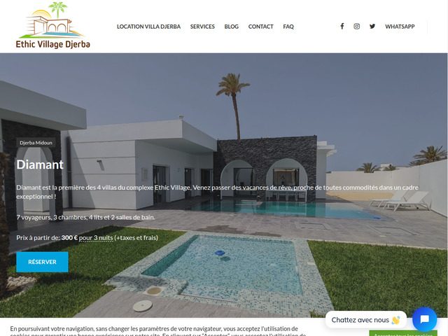 Ethic Village - Location villa Djerba