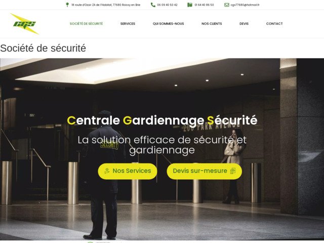 CGS IDF - Socit de scurit