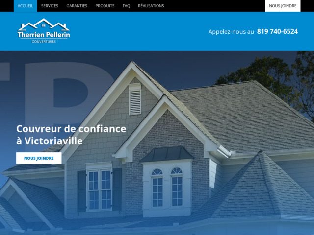 Couvertures Therrien Pellerin, pour votre toiture à Victoriaville