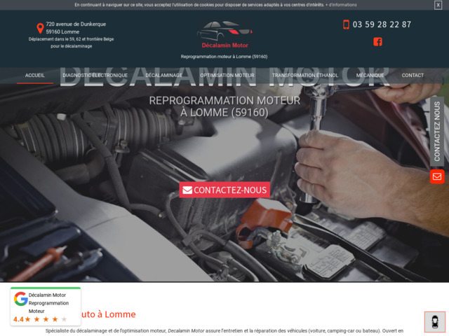 Décalaminage de moteur à Lomme