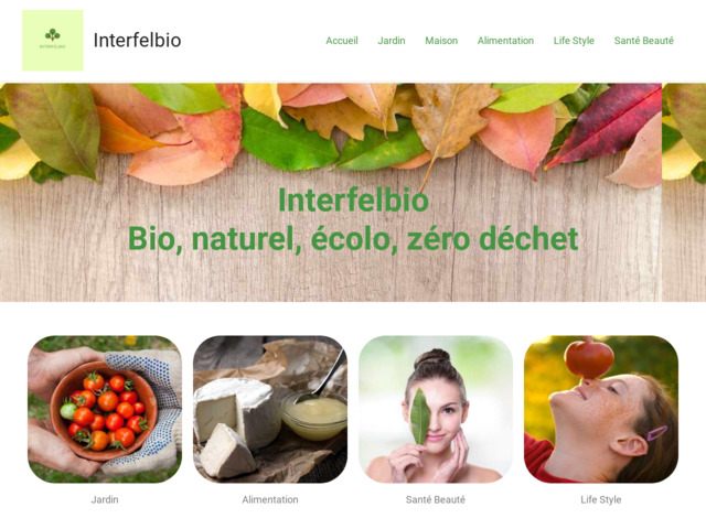 Interfelbio, le blog qui ne parle que de bio et de naturel