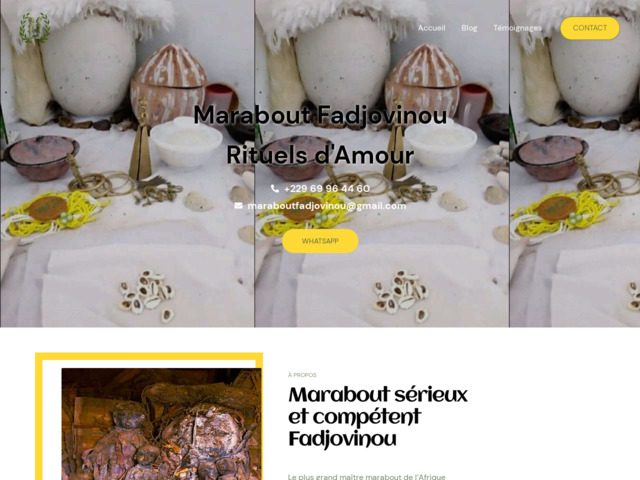 Marabout sérieux fadjovinou