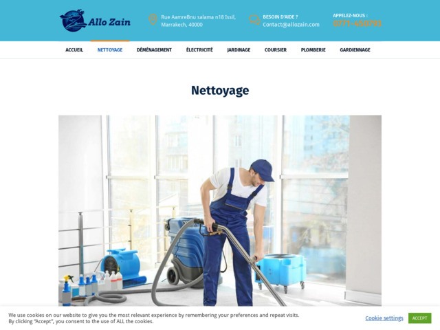 Société de nettoyage à marrakech