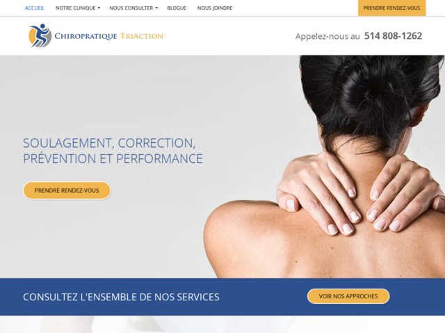 Chiropraticien Mascouche - Chiropratique Triaction - Dr Gabriel Côté