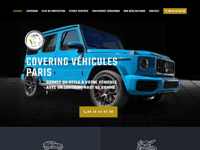 Entreprise de covering d'autos et de motos à Paris