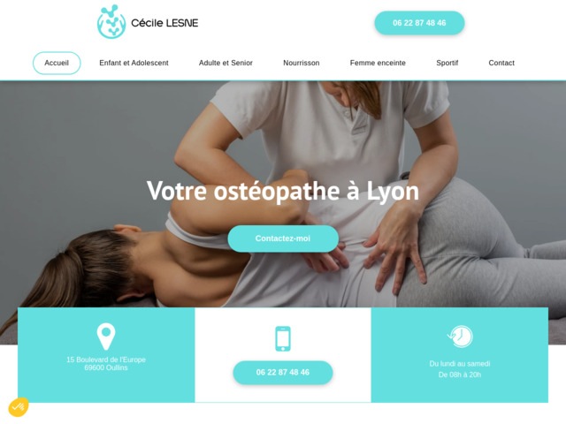 Ostopathe pour enfant  Oullins