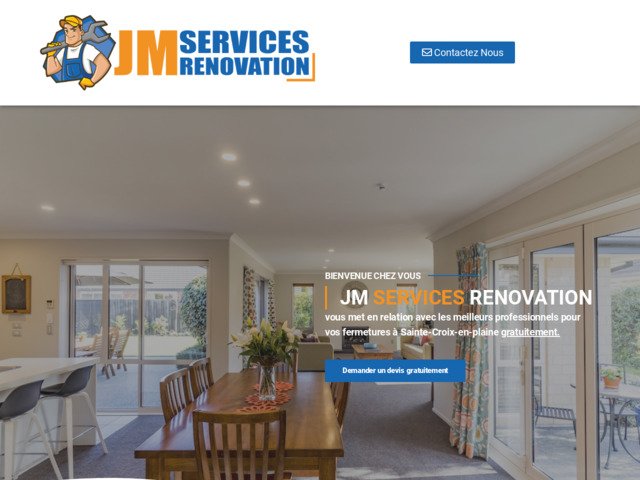 JM Services Rnovation : devis fentres  Sainte-Croix-en-Plaine