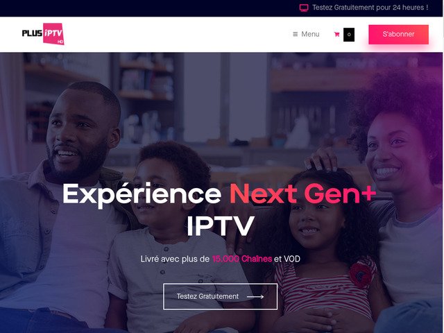 IPTV pas cher chez Plus IPTV ! Test IPTV gratuit !