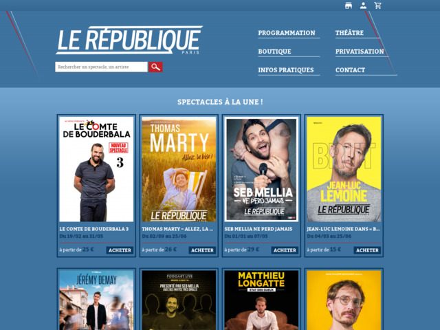 Le Rpublique - Le Comte de Bouderballa