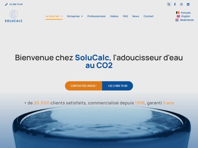 Solucalc - adoucisseur d'eau