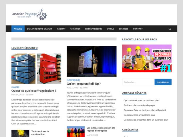 Entreprise de construction