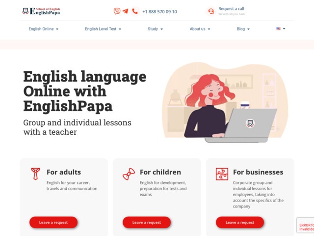 Ecole de langue anglaise Englishpapa
