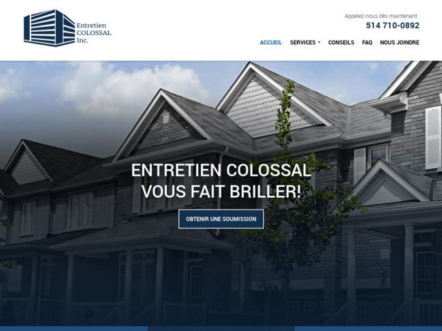 Entretien colossal | entretien mnager  vaudreuil-dorion, rive-sud