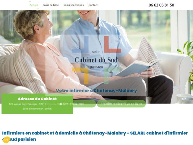 Infirmière à Châtenay-Malabry